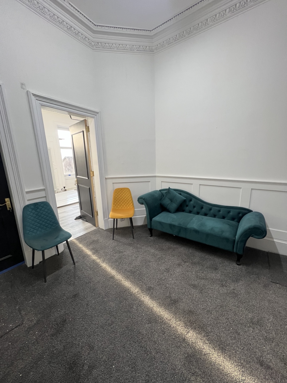 Bright private business suite at ComfortSpace